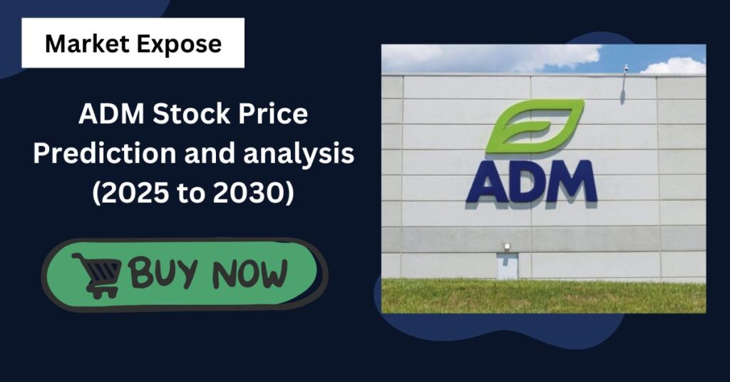 ADM Stock Price Prediction and analysis (2025 to 2030)